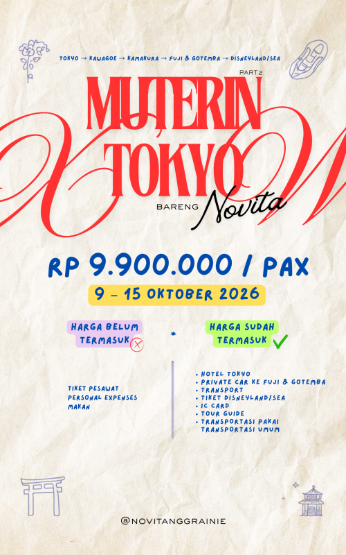 Open trip Tokyo Okt